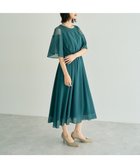 【イェッカ ヴェッカ/YECCA VECCA】のレース切替シフォンドレス Blue Green|ID: prp329100004700309 ipo3291000000033938960