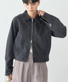 【アメリカンホリック/AMERICAN HOLIC】のWZIPデニムジャケット Black|ID: prp329100004700313 ipo3291000000035460790