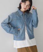 【アメリカンホリック/AMERICAN HOLIC】のWZIPデニムジャケット Light Indigo|ID: prp329100004700313 ipo3291000000035460791