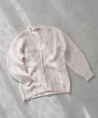 【メゾンドフルール/Maison de FLEUR】のフェザーヤーンカーディガン 人気、トレンドファッション・服の通販 founy(ファニー) ファッション Fashion レディースファッション Fashion for Women トップス・カットソー Cut & Sew Tops カーディガン・羽織り Layered Style Cardigans カーディガン Cardigan, Knitwear A/W・秋冬 Autumn/Winter thumbnail Light Pink|ID: prp329100004700316 ipo3291000000033938981