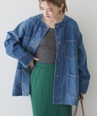 【アメリカンホリック/AMERICAN HOLIC】の【WEB限定】デニムカバーオール 人気、トレンドファッション・服の通販 founy(ファニー) ファッション Fashion レディースファッション Fashion for Women アウター Coat / Outerwear Collection レディースジャケット・軽アウター Jackets アメリカン American Style インナー Innerwear ジャケット Jacket, Outerwear スタイリッシュ Stylish, Fashionable デニム Denim, Jeans Material 定番 Standard, Basic Item ハイネック High Neck, Mock Neck ポケット Pocket, Pocket Detail ワーク Workwear, Utility Style A/W・秋冬 Autumn/Winter エレガント 上品 Elegant 2025年 2025 2025-2026秋冬・A/W Autumn/Winter 2025–26 AW25–26 thumbnail Indigo|ID: prp329100004700322 ipo3291000000033938999