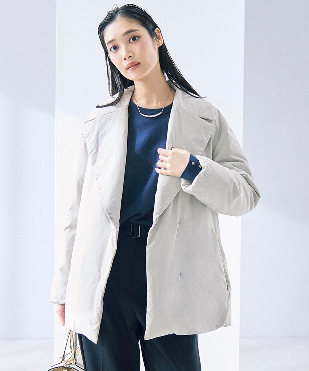 【アイシービー/iCB】の【撥水加工】ADSダウン Pコート インテリア・キッズ・メンズ・レディースファッション・服の通販 founy(ファニー) 　ファッション　Fashion　レディースファッション　Fashion for Women　アウター　Coat / Outerwear Collection　コート・ロングコート・ピーコート　Long Coats, Peacoats & More　レディースジャケット・軽アウター　Jackets　Pコート　Pea Coats　コーティング　Coating, Coated Finish　ジャケット　Jacket, Outerwear　タフタ　Taffeta, Structured Fabric　ダウン　Down, Puffer　人気　Popular, Best Seller　バランス　Balance, Style Balance　ポケット　Pocket, Pocket Detail　ミドル　Middle Length, Mid Height　ロング　Long, Long-Length　A/W・秋冬　Autumn/Winter　旅行　Travel　ビジネス 仕事 通勤　Business / Work / Commuting　2025年　2025　2025-2026秋冬・A/W　Autumn/Winter 2025–26 AW25–26　トープ系|ID: prp329100004700323 ipo3291000000035634811