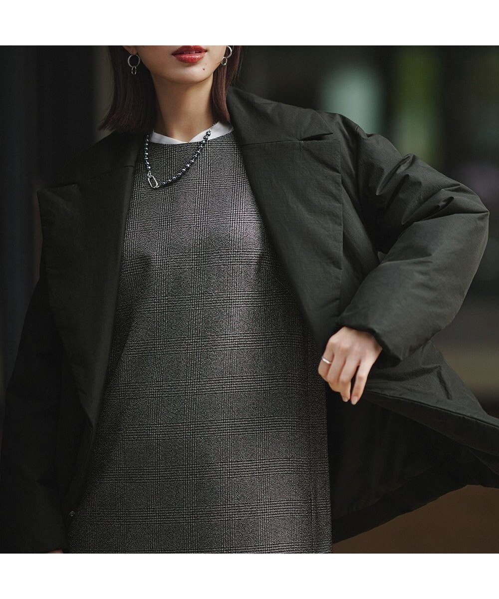 【アイシービー/iCB】の【撥水加工】ADSダウン Pコート インテリア・キッズ・メンズ・レディースファッション・服の通販 founy(ファニー) 　ファッション　Fashion　レディースファッション　Fashion for Women　アウター　Coat / Outerwear Collection　コート・ロングコート・ピーコート　Long Coats, Peacoats & More　レディースジャケット・軽アウター　Jackets　Pコート　Pea Coats　コーティング　Coating, Coated Finish　ジャケット　Jacket, Outerwear　タフタ　Taffeta, Structured Fabric　ダウン　Down, Puffer　人気　Popular, Best Seller　バランス　Balance, Style Balance　ポケット　Pocket, Pocket Detail　ミドル　Middle Length, Mid Height　ロング　Long, Long-Length　A/W・秋冬　Autumn/Winter　旅行　Travel　ビジネス 仕事 通勤　Business / Work / Commuting　2025年　2025　2025-2026秋冬・A/W　Autumn/Winter 2025–26 AW25–26　チャコールグレー系|ID: prp329100004700323 ipo3291000000035634812