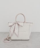 【メゾンドフルール/Maison de FLEUR】のスカーフ付きボア2WayMトートバッグ 人気、トレンドファッション・服の通販 founy(ファニー) ファッション Fashion レディースファッション Fashion for Women バッグ Bags スカーフ Scarf, Neckwear ポケット Pocket, Pocket Detail thumbnail Pink Beige|ID: prp329100004700338 ipo3291000000033939057