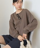 【アメリカンホリック/AMERICAN HOLIC】のラメ裏毛スウェットプルオーバー 人気、トレンドファッション・服の通販 founy(ファニー) ファッション Fashion レディースファッション Fashion for Women トップス・カットソー Cut & Sew Tops レディースパーカー・カジュアルフーディー Casual Hoodies & Sweatshirts カジュアルプルオーバー・ニットトップス Pullovers & Knit Tops / Casual Pullovers スウェット・クルーネックトップス Sweatshirts & Crewnecks / Relaxed Fit Sweat Tops アメリカン American Style スウェット / スエット Sweatshirt, Sweatwear スタイリッシュ Stylish, Fashionable ボックス Boxy, Box Shape ポケット Pocket, Pocket Detail ワイド Wide, Wide Fit A/W・秋冬 Autumn/Winter おすすめ Recommended / Our Picks エレガント 上品 Elegant thumbnail Mocha|ID: prp329100004700348 ipo3291000000033939084