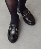 【ブリジット バーキン/Bridget Birkin】の【PARADIS COULEUR】トラックソールビットローファー 人気、トレンドファッション・服の通販 founy(ファニー) ファッション Fashion レディースファッション Fashion for Women シューズ Shoes, Footwear ドレス Dress, One-Piece ビジネス 仕事 通勤 Business / Work / Commuting ベーシック Basic, Essential thumbnail ブラック|ID: prp329100004700350 ipo3291000000034143594