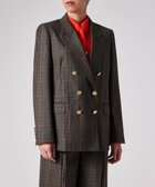 【ポール スミス/Paul Smith】のクラシックガンクラブチェック ダブルジャケット ブラウン|ID: prp329100004700357 ipo3291000000034378338