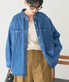 【アメリカンホリック/AMERICAN HOLIC】のWポケットデニムシャツ 人気、トレンドファッション・服の通販 founy(ファニー) ファッション Fashion レディースファッション Fashion for Women トップス・カットソー Cut & Sew Tops シャツ・ブラウス・オフィスカジュアル Elegant Blouses & Button-Ups アメリカン American Style 今季 This Season, Current Season スタイリッシュ Stylish, Fashionable スラックス Slacks, Dress Pants デニム Denim, Jeans Material ポケット Pocket, Pocket Detail 羽織 Haori, Light Jacket ミリタリー Military, Army Style ヨーク Yoke, Yoke Design ルーズ Loose, Oversized A/W・秋冬 Autumn/Winter 2025年 2025 2025-2026秋冬・A/W Autumn/Winter 2025–26 AW25–26 thumbnail Indigo|ID: prp329100004700359 ipo3291000000033939116