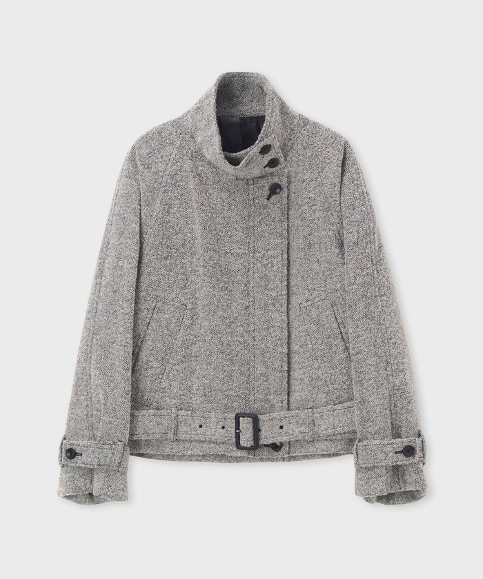 【ポール スミス/Paul Smith】のヘリンボーン ツイード スタンドカラー ブルゾン インテリア・キッズ・メンズ・レディースファッション・服の通販 founy(ファニー) https://founy.com/ ファッション Fashion レディースファッション Fashion for Women アウター Coat / Outerwear Collection レディースジャケット・軽アウター Jackets ブルゾンジャケット・スポーティアウター Blouson Jackets おすすめ Recommended / Our Picks ジャケット Jacket, Outerwear スタンド Stand Collar, Upright Stand ダウン Down, Puffer ツイード Twill, Twill Weave デニム Denim, Jeans Material ブルゾン Blouson, Bomber Jacket プリント Print, Printed Pattern ミックス Mix, Mixed Style ライダースジャケット Riders, Biker Jacket ループ Loop, Loop Knit ワイド Wide, Wide Fit A/W・秋冬 Autumn/Winter |ID: prp329100004700365 ipo3291000000033939132