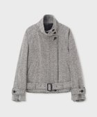 【ポール スミス/Paul Smith】のヘリンボーン ツイード スタンドカラー ブルゾン グレー|ID: prp329100004700365 ipo3291000000033939133