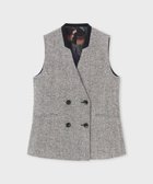 【ポール スミス/Paul Smith】のヘリンボーン ツイード ロングジレ 人気、トレンドファッション・服の通販 founy(ファニー) ファッション Fashion レディースファッション Fashion for Women アウター Coat / Outerwear Collection トップス・カットソー Cut & Sew Tops ベスト&ジレ / 重ね着スタイル Vests & Gilets インナー Innerwear ダブル Double, Double-Breasted ツイード Twill, Twill Weave デニム Denim, Jeans Material トレンド Trend, Trending Now ベスト Vest, Waistcoat ループ Loop, Loop Knit A/W・秋冬 Autumn/Winter S/S・春夏 SS, Spring/Summer, Warm Season おすすめ Recommended / Our Picks 夏 Summer エレガント 上品 Elegant thumbnail グレー|ID: prp329100004700366 ipo3291000000033939135