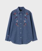 【ポール スミス/Paul Smith】のダンガリー エンブロイダリーシャツ 人気、トレンドファッション・服の通販 founy(ファニー) ファッション Fashion レディースファッション Fashion for Women トップス・カットソー Cut & Sew Tops シャツ・ブラウス・オフィスカジュアル Elegant Blouses & Button-Ups 新作・新入荷 New Arrivals / New In ダンガリー Dungaree, Chambray デニム Denim, Jeans Material トレンド Trend, Trending Now エレガント 上品 Elegant 夏 Summer S/S・春夏 SS, Spring/Summer, Warm Season 秋 Autumn A/W・秋冬 Autumn/Winter thumbnail ダークインディゴ|ID: prp329100004700371 ipo3291000000033939149