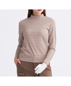 【23区 ゴルフ/NIJYUSANKU GOLF】の【WOMEN】モノグラムプリントモックネック 人気、トレンドファッション・服の通販 founy(ファニー) ファッション Fashion レディースファッション Fashion for Women トップス・カットソー Cut & Sew Tops レディースパーカー・カジュアルフーディー Casual Hoodies & Sweatshirts スウェット・クルーネックトップス Sweatshirts & Crewnecks / Relaxed Fit Sweat Tops インナー Innerwear スウェット / スエット Sweatshirt, Sweatwear ストレッチ Stretch, Stretchy Fabric フラット Flat, Flat Shoes プリント Print, Printed Pattern ベスト Vest, Waistcoat ベーシック Basic, Essential ポロシャツ Polo Shirt, Collared Tee モックネック Mock Neck, Short Turtleneck 人気 Popular, Best Seller 春 Spring A/W・秋冬 Autumn/Winter thumbnail ブラウン系5|ID: prp329100004700373 ipo3291000000033939157