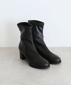 【グリーンパークス/Green Parks】の・minia ラウンドストレッチショートブーツ Black|ID: prp329100004700386 ipo3291000000033939199