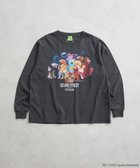 【グリーンパークス/Green Parks】のセサミストリートミーツフルーツオブザルーム ロンTEE 人気、トレンドファッション・服の通販 founy(ファニー) ファッション Fashion レディースファッション Fashion for Women トップス・カットソー Cut & Sew Tops シャツ・ブラウス・オフィスカジュアル Elegant Blouses & Button-Ups ロングTシャツ・Tシャツ Longline T-Shirts & Tees カットソー・ベーシックTシャツ Cut-and-Sewn Tops / Stretch Tees & Basics おすすめ Recommended / Our Picks カットソー Cut and Sewn Top キャラクター Character, Licensed Characters フロント Front, Front Design ポケット Pocket, Pocket Detail リラックス Relax, Relaxed Fit A/W・秋冬 Autumn/Winter thumbnail Charcoal Gray|ID: prp329100004700391 ipo3291000000033939216