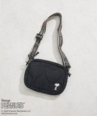 【グリーンパークス/Green Parks】のPEANUTS キルティングショルダー 人気、トレンドファッション・服の通販 founy(ファニー) ファッション Fashion レディースファッション Fashion for Women キルティング Quilted, Quilting キルト Quilt, Quilted Fabric ショルダー Shoulder, Shoulder Strap ベーシック Basic, Essential ポケット Pocket, Pocket Detail ポーチ Pouch, Small Case メッシュ Mesh, Net Fabric thumbnail Black|ID: prp329100004700397 ipo3291000000033939239