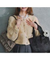 【トッカ/TOCCA】のLOP EARED POODLE ニットアウター 人気、トレンドファッション・服の通販 founy(ファニー) ファッション Fashion レディースファッション Fashion for Women トップス・カットソー Cut & Sew Tops ニット Knit Tops & Sweaters カーディガン・羽織り Layered Style Cardigans カーディガン Cardigan, Knitwear クラシカル Classical, Vintage-Inspired 今季 This Season, Current Season ドレス Dress, One-Piece バランス Balance, Style Balance フォルム Silhouette, Form フロント Front, Front Design ループ Loop, Loop Knit A/W・秋冬 Autumn/Winter 冬 Winter / This Winter おすすめ Recommended / Our Picks エレガント 上品 Elegant 2025年 2025 2025-2026秋冬・A/W Autumn/Winter 2025–26 AW25–26 |ID:prp329100004700411