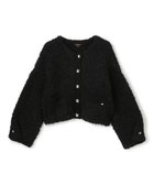 【トッカ/TOCCA】の【洗える】LOP EARED POODLE ニットアウター ブラック系|ID:prp329100004700411