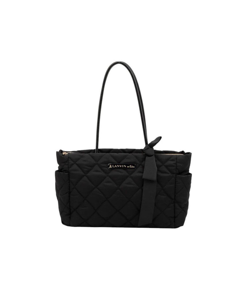 【ランバン オン ブルー/LANVIN en Bleu】のオルセー トートバッグ インテリア・キッズ・メンズ・レディースファッション・服の通販 founy(ファニー) 　ファッション　Fashion　レディースファッション　Fashion for Women　バッグ　Bags　新作・新入荷　New Arrivals / New In　キルティング　Quilted, Quilting　シンプル　Simple, Minimal　リュック　Backpack, Rucksack　エレガント 上品　Elegant　人気　Popular, Best Seller　定番　Standard, Basic Item　軽量　Lightweight, Ultra Light　ビジネス 仕事 通勤　Business / Work / Commuting　ブラック|ID: prp329100004700421 ipo3291000000033939328