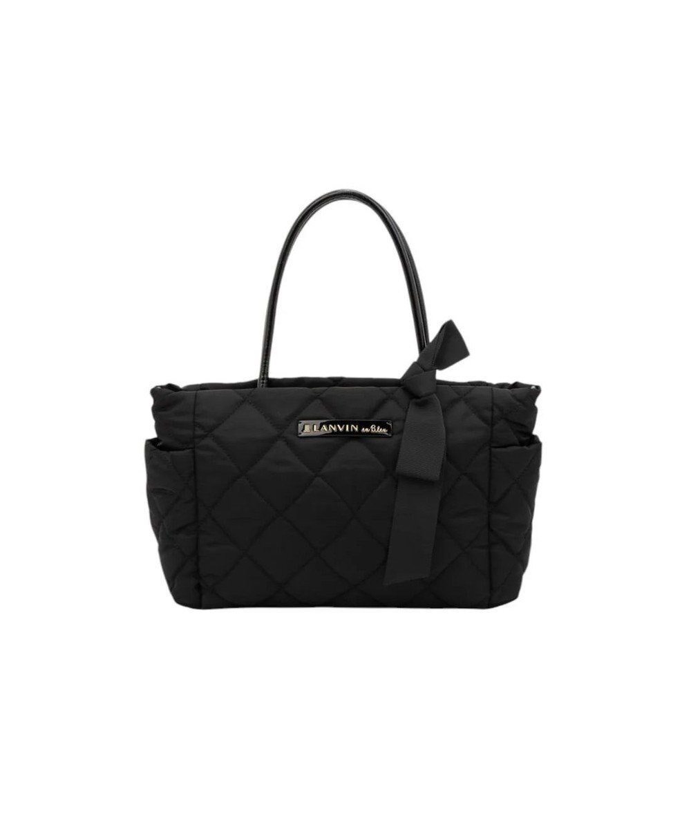 【ランバン オン ブルー/LANVIN en Bleu】のオルセー 2WAYトートバッグ インテリア・キッズ・メンズ・レディースファッション・服の通販 founy(ファニー) 　ファッション　Fashion　レディースファッション　Fashion for Women　バッグ　Bags　新作・新入荷　New Arrivals / New In　キルティング　Quilted, Quilting　シンプル　Simple, Minimal　リュック　Backpack, Rucksack　エレガント 上品　Elegant　人気　Popular, Best Seller　定番　Standard, Basic Item　軽量　Lightweight, Ultra Light　ビジネス 仕事 通勤　Business / Work / Commuting　ブラック|ID: prp329100004700422 ipo3291000000033939331