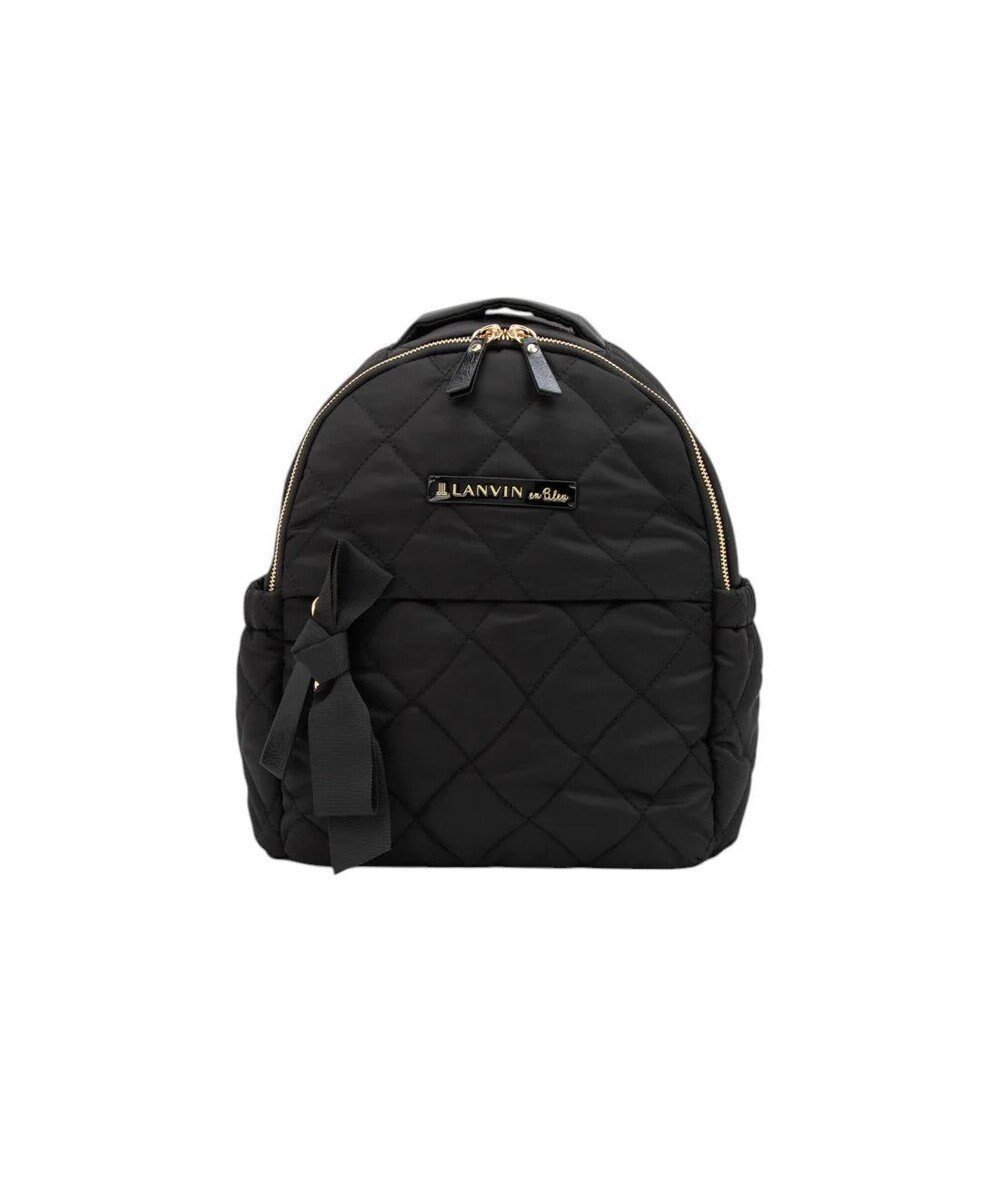 【ランバン オン ブルー/LANVIN en Bleu】のオルセー バックパック インテリア・キッズ・メンズ・レディースファッション・服の通販 founy(ファニー) 　ファッション　Fashion　レディースファッション　Fashion for Women　バッグ　Bags　新作・新入荷　New Arrivals / New In　キルティング　Quilted, Quilting　シンプル　Simple, Minimal　リュック　Backpack, Rucksack　エレガント 上品　Elegant　人気　Popular, Best Seller　定番　Standard, Basic Item　軽量　Lightweight, Ultra Light　ビジネス 仕事 通勤　Business / Work / Commuting　ブラック|ID: prp329100004700423 ipo3291000000033939334