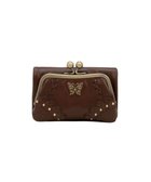 【アナスイ/ANNA SUI】のマチルダ 口金二つ折り財布 人気、トレンドファッション・服の通販 founy(ファニー) ファッション Fashion レディースファッション Fashion for Women ミニ財布・二つ折り財布 Wallets & Card Cases クラシカル Classical, Vintage-Inspired コイン Coin, Coin Design コンパクト Compact, Small Size 財布 Wallet, Purse バタフライ Butterfly, Butterfly Motif フォルム Silhouette, Form フラワー Flower, Floral ブローチ Brooch, Pin Brooch モチーフ Motif, Design Theme ラウンド Round, Round Neck ロマンティック Romantic, Feminine Style ワーク Workwear, Utility Style A/W・秋冬 Autumn/Winter thumbnail ブラウン|ID: prp329100004700443 ipo3291000000033939410