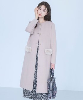 【トッカ/TOCCA】の【洗える・消臭】FUR BOX ウールコート 人気、トレンドファッション・服の通販 founy(ファニー) ファッション Fashion レディースファッション Fashion for Women アウター Coat / Outerwear Collection コート・ロングコート・ピーコート Long Coats, Peacoats & More レディースジャケット・軽アウター Jackets 洗える Machine Washable ジャケット Jacket, Outerwear ストール Stole, Wrap バランス Balance, Style Balance ボックス Boxy, Box Shape ポケット Pocket, Pocket Detail マフラー Scarf, Muffler ワイド Wide, Wide Fit A/W・秋冬 Autumn/Winter 冬 Winter / This Winter 2025年 2025 2025-2026秋冬・A/W Autumn/Winter 2025–26 AW25–26 |ID:prp329100004700448