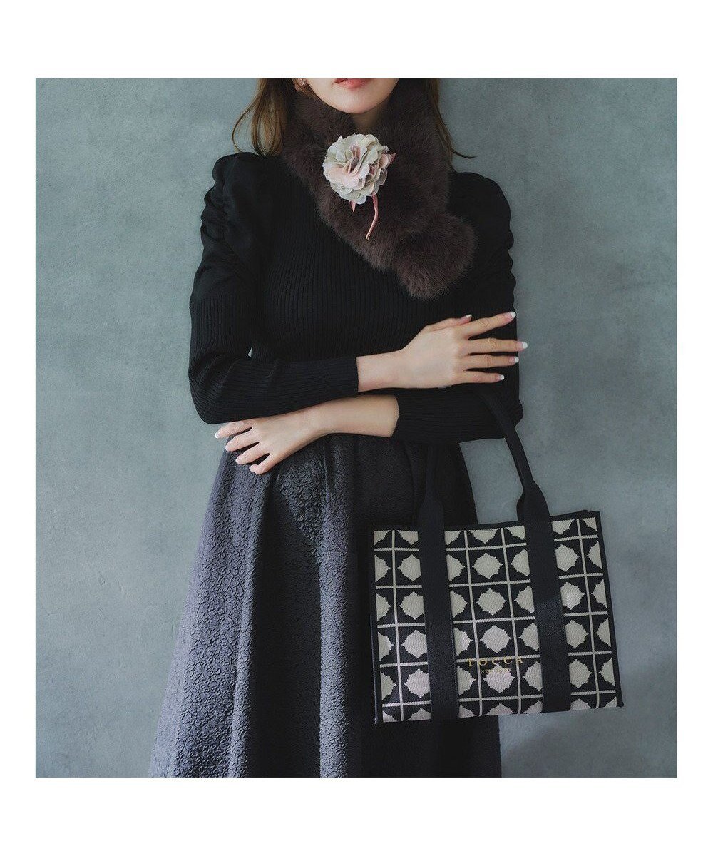 【トッカ/TOCCA】の【洗える】FLOWER PATH ドレス 人気、トレンドファッション・服の通販 founy(ファニー) 　ファッション　Fashion　レディースファッション　Fashion for Women　ワンピース　Dresses　フォーマル・パーティードレス・結婚式用ドレス　Elegant & Casual Dresses　アクセサリー　Fashion Accessories　洗える　Machine Washable　ジャカード／ジャガード　Jacquard, Woven Pattern　ジャケット　Jacket, Outerwear　トレンド　Trend, Trending Now　ドッキング　Docking, Mixed Material　ドレス　Dress, One-Piece　パール　Pearl, Pearl Accent　フィット　Fit, Slim Fit　フラワー　Flower, Floral　リラックス　Relax, Relaxed Fit　A/W・秋冬　Autumn/Winter　冬　Winter / This Winter　新作・新入荷　New Arrivals / New In　ビジネス 仕事 通勤　Business / Work / Commuting　2025年　2025　2025-2026秋冬・A/W　Autumn/Winter 2025–26 AW25–26　 other-1|ID: prp329100004700451 ipo3291000000033939434