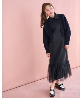 【トッカ/TOCCA】の【洗える】SWEETS BAR ニットドレス 人気、トレンドファッション・服の通販 founy(ファニー) ファッション Fashion レディースファッション Fashion for Women ワンピース Dresses フォーマル・パーティードレス・結婚式用ドレス Elegant & Casual Dresses ニットワンピース Knit Dresses 洗える Machine Washable チュール Tulip, Tulip Motif ドレス Dress, One-Piece バランス Balance, Style Balance フェミニン Feminine, Girly フリル Frill, Ruffle A/W・秋冬 Autumn/Winter 冬 Winter / This Winter エレガント 上品 Elegant ビジネス 仕事 通勤 Business / Work / Commuting 2025年 2025 2025-2026秋冬・A/W Autumn/Winter 2025–26 AW25–26 |ID:prp329100004700452