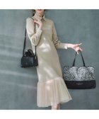 【トッカ/TOCCA】の【百田夏菜子さん着用】SWEETS BAR ニットドレス ベージュ系|ID:prp329100004700452