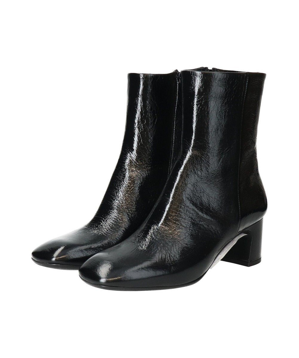 【インター ショシュール/INTER-CHAUSSURES】の【FABIO RUSCONI】スクエアトウレザーショートブーツ インテリア・キッズ・メンズ・レディースファッション・服の通販 founy(ファニー) 　ファッション　Fashion　レディースファッション　Fashion for Women　イタリア　Italy　コレクション　Collection, Seasonal Line　シューズ　Shoes, Footwear　夏　Summer　S/S・春夏　SS, Spring/Summer, Warm Season　A/W・秋冬　Autumn/Winter　ブラックエナメル|ID: prp329100004700457 ipo3291000000033939457