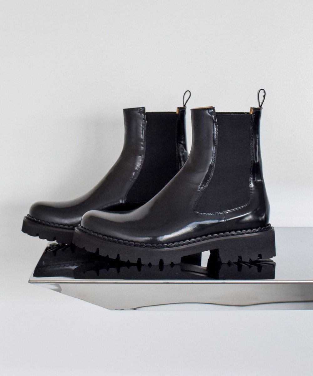 【インター ショシュール/INTER-CHAUSSURES】の【FABIO RUSCONI】ラウンドトウタンクソールサイドゴアブーツ 人気、トレンドファッション・服の通販 founy(ファニー) 　ファッション　Fashion　レディースファッション　Fashion for Women　イタリア　Italy　ベーシック　Basic, Essential　夏　Summer　S/S・春夏　SS, Spring/Summer, Warm Season　A/W・秋冬　Autumn/Winter　 other-1|ID: prp329100004700460 ipo3291000000033939462