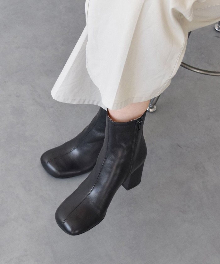 【インター ショシュール/INTER-CHAUSSURES】の【FABIO RUSCONI】スクエアトウミドルヒールレザーブーツ インテリア・キッズ・メンズ・レディースファッション・服の通販 founy(ファニー) https://founy.com/ ファッション Fashion レディースファッション Fashion for Women イタリア Italy コレクション Collection, Seasonal Line シェイプ Shape, Slim Fit シューズ Shoes, Footwear スクエア Square, Square Shape ベーシック Basic, Essential 夏 Summer S/S・春夏 SS, Spring/Summer, Warm Season A/W・秋冬 Autumn/Winter |ID: prp329100004700464 ipo3291000000033939468