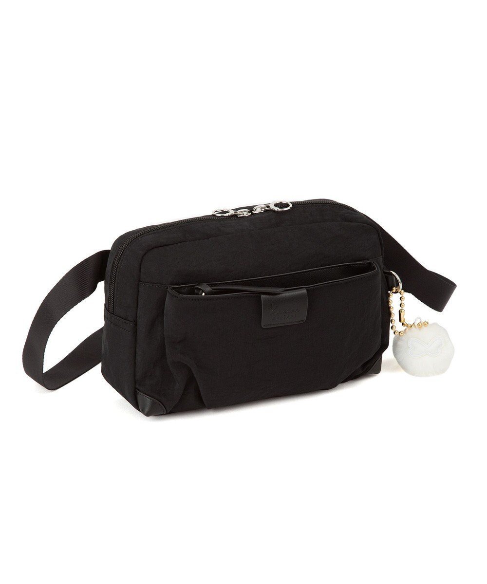 【エースバッグズアンドラゲッジ/ACE BAGS & LUGGAGE】のkanana project collection ECD-1 ウエストバッグ 19081 カナナプロジェクトコレクション インテリア・キッズ・メンズ・レディースファッション・服の通販 founy(ファニー) ファッション Fashion レディースファッション Fashion for Women ポーチ&ミニバッグ Pouches & Mini Bags エレガント 上品 Elegant コンパクト Compact, Small Size 軽量 Lightweight, Ultra Light シンプル Simple, Minimal トラベル Travel, Travel Gear パール Pearl, Pearl Accent フェイクレザー Faux Leather, PU Leather フロント Front, Front Design ポケット Pocket, Pocket Detail ポーチ Pouch, Small Case メッシュ Mesh, Net Fabric リュック Backpack, Rucksack 再入荷 Restock / Back in Stock 旅行 Travel スーツケース キャリーケース Suitcase / Carry Case ギフト プレゼント Gift / Present ビジネス 仕事 通勤 Business / Work / Commuting ブラック|ID: prp329100004700470 ipo3291000000033939480
