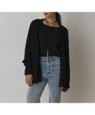 【グレース コンチネンタル/GRACE CONTINENTAL】のオーバーニットカーディガン 人気、トレンドファッション・服の通販 founy(ファニー) ファッション Fashion レディースファッション Fashion for Women トップス・カットソー Cut & Sew Tops ニット Knit Tops & Sweaters カーディガン・羽織り Layered Style Cardigans カーディガン Cardigan, Knitwear シンプル Simple, Minimal ミドル Middle Length, Mid Height ルーズ Loose, Oversized A/W・秋冬 Autumn/Winter thumbnail ブラック|ID: prp329100004700475 ipo3291000000035853107