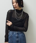 【グリーンパークス/Green Parks】の・ANDSEARCH ドットチュールハイネック 人気、トレンドファッション・服の通販 founy(ファニー) ファッション Fashion レディースファッション Fashion for Women トップス・カットソー Cut & Sew Tops シャツ・ブラウス・オフィスカジュアル Elegant Blouses & Button-Ups ロングTシャツ・Tシャツ Longline T-Shirts & Tees カットソー・ベーシックTシャツ Cut-and-Sewn Tops / Stretch Tees & Basics 新作・新入荷 New Arrivals / New In おすすめ Recommended / Our Picks カットソー Cut and Sewn Top シアー Sheer, See-Through スラックス Slacks, Dress Pants デニム Denim, Jeans Material ハイネック High Neck, Mock Neck ビスチェ Bustier, Corset Top ポケット Pocket, Pocket Detail ミックス Mix, Mixed Style A/W・秋冬 Autumn/Winter thumbnail Black|ID: prp329100004700485 ipo3291000000033939535