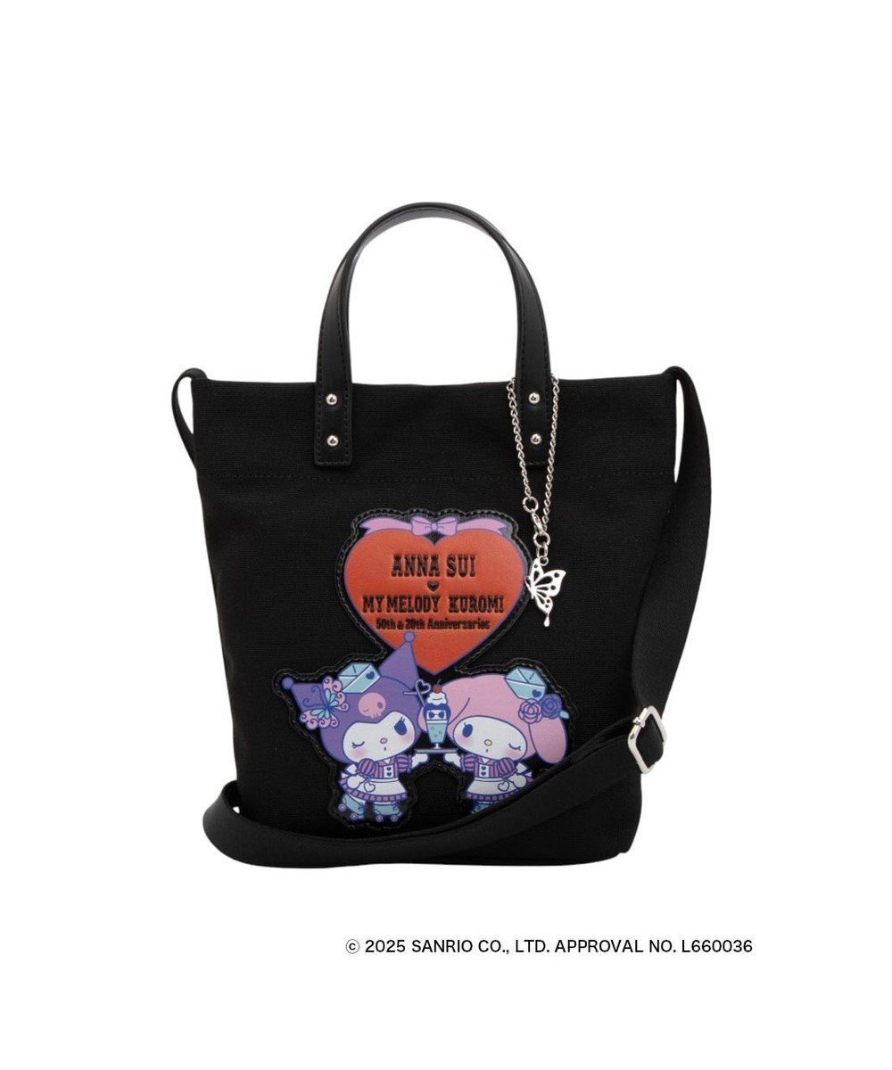【アナスイ/ANNA SUI】のANNA SUI × MY MELODY KUROMI ミニショルダー 人気、トレンドファッション・服の通販 founy(ファニー) ファッション Fashion レディースファッション Fashion for Women キャラクター Character, Licensed Characters キャンバス Canvas, Canvas Fabric コンパクト Compact, Small Size ショルダー Shoulder, Shoulder Strap シンプル Simple, Minimal スペシャル Special, Limited Edition スマホ Smartphone, Mobile Device 財布 Wallet, Purse モチーフ Motif, Design Theme おすすめ Recommended / Our Picks other-1|ID: prp329100004700491 ipo3291000000033939566