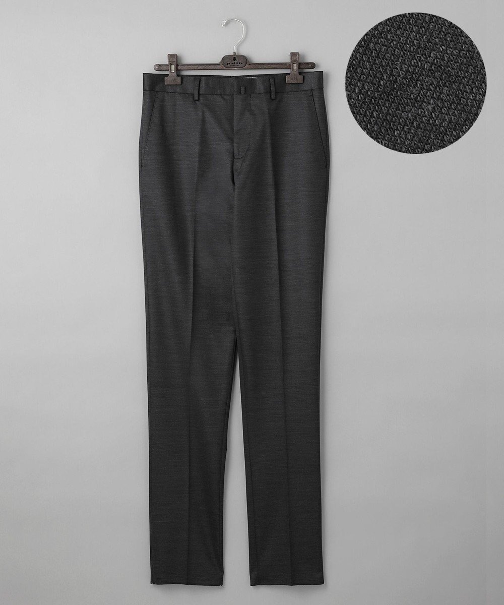 【五大陸/gotairiku / MEN】のセットアップ対応【洗える/ストレッチ/シワになりにくい】ウォッシャブルジャージー セットアップパンツ インテリア・キッズ・メンズ・レディースファッション・服の通販 founy(ファニー) 　ファッション　Fashion　メンズファッション　Fashion for Men　ボトムス　Bottoms　ストレッチ　Stretch, Stretchy Fabric　スーツ　Suit, Formalwear　セットアップ　Set-Up, Coordinated Outfit　テーパード　Tapered, Tapered Pants　メランジ　Melange, Mixed Yarn　レギュラー　Regular, Standard Fit　洗える　Machine Washable　A/W・秋冬　Autumn/Winter　グレー系|ID: prp329100004701681 ipo3291000000033949104