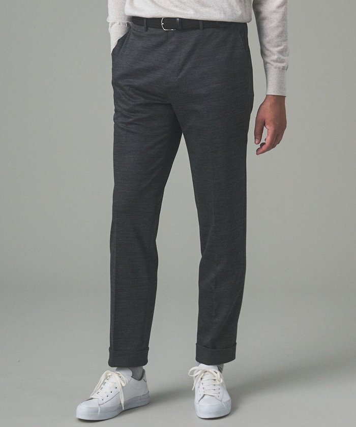 【五大陸/gotairiku / MEN】のセットアップ対応【洗える/ストレッチ/シワになりにくい】ウォッシャブルジャージー セットアップパンツ インテリア・キッズ・メンズ・レディースファッション・服の通販 founy(ファニー) https://founy.com/ ファッション Fashion メンズファッション Fashion for Men ボトムス Bottoms ストレッチ Stretch, Stretchy Fabric スーツ Suit, Formalwear セットアップ Set-Up, Coordinated Outfit テーパード Tapered, Tapered Pants メランジ Melange, Mixed Yarn レギュラー Regular, Standard Fit 洗える Machine Washable A/W・秋冬 Autumn/Winter |ID: prp329100004701681 ipo3291000000034410235