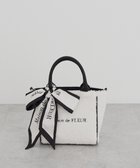 【メゾンドフルール/Maison de FLEUR】のスカーフ付きボア2WaySトートバッグ 人気、トレンドファッション・服の通販 founy(ファニー) ファッション Fashion レディースファッション Fashion for Women バッグ Bags コンパクト Compact, Small Size スカーフ Scarf, Neckwear thumbnail Black|ID: prp329100004701685 ipo3291000000033949117