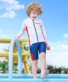 【ミキハウスホットビスケッツ/MIKI HOUSE HOT BISCUITS / KIDS】の【ミキハウス】【80-130cm】 ラッシュガード 白|ID: prp329100004701701 ipo3291000000033949167