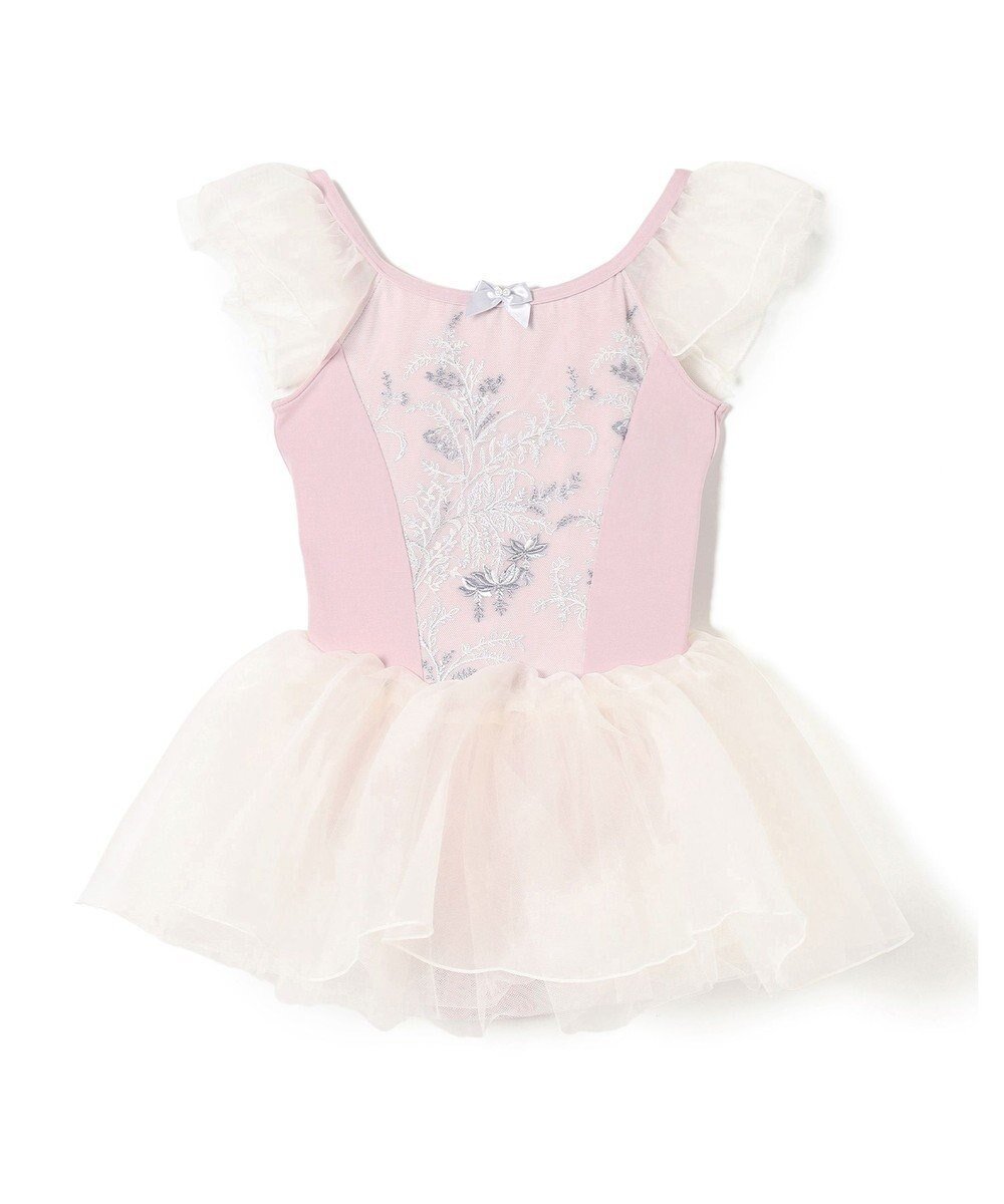 【チャコット/Chacott / KIDS】のスカート付レオタード インテリア・キッズ・メンズ・レディースファッション・服の通販 founy(ファニー) 　ファッション　Fashion　キッズファッション　Fashion for Kids　おすすめ　Recommended / Our Picks　オーガンジー　Organza Fabric　フリル　Frill, Ruffle　グレイッシュローズ|ID: prp329100004701702 ipo3291000000033949171