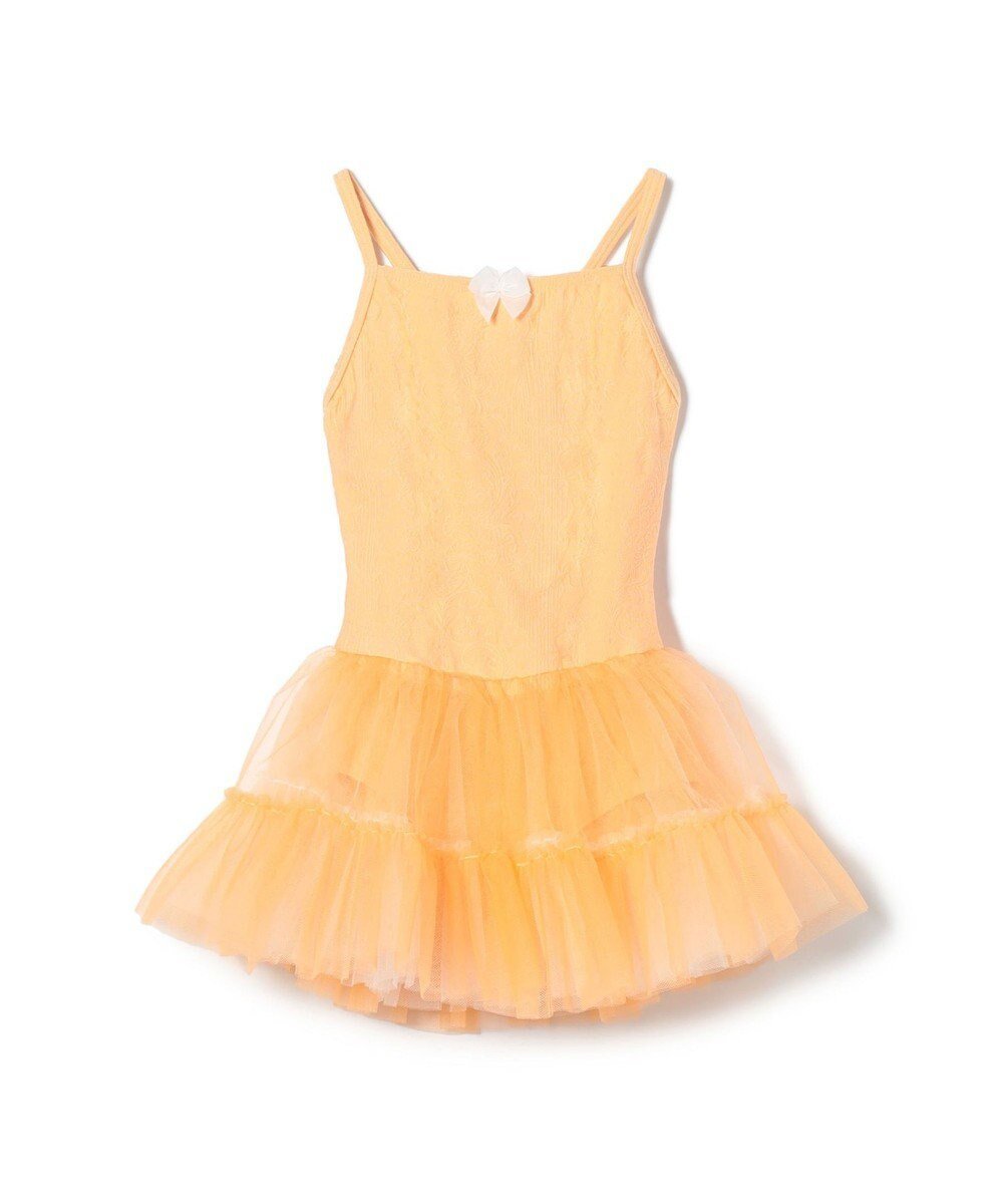 【チャコット/Chacott / KIDS】のスカート付レオタード インテリア・キッズ・メンズ・レディースファッション・服の通販 founy(ファニー) 　ファッション　Fashion　キッズファッション　Fashion for Kids　ラップ　Wrap, Wrap Design　リボン　Ribbon, Bow　ワンポイント　One Point, Statement Accent　夏　Summer　マリーゴールド|ID: prp329100004701702 ipo3291000000034176905