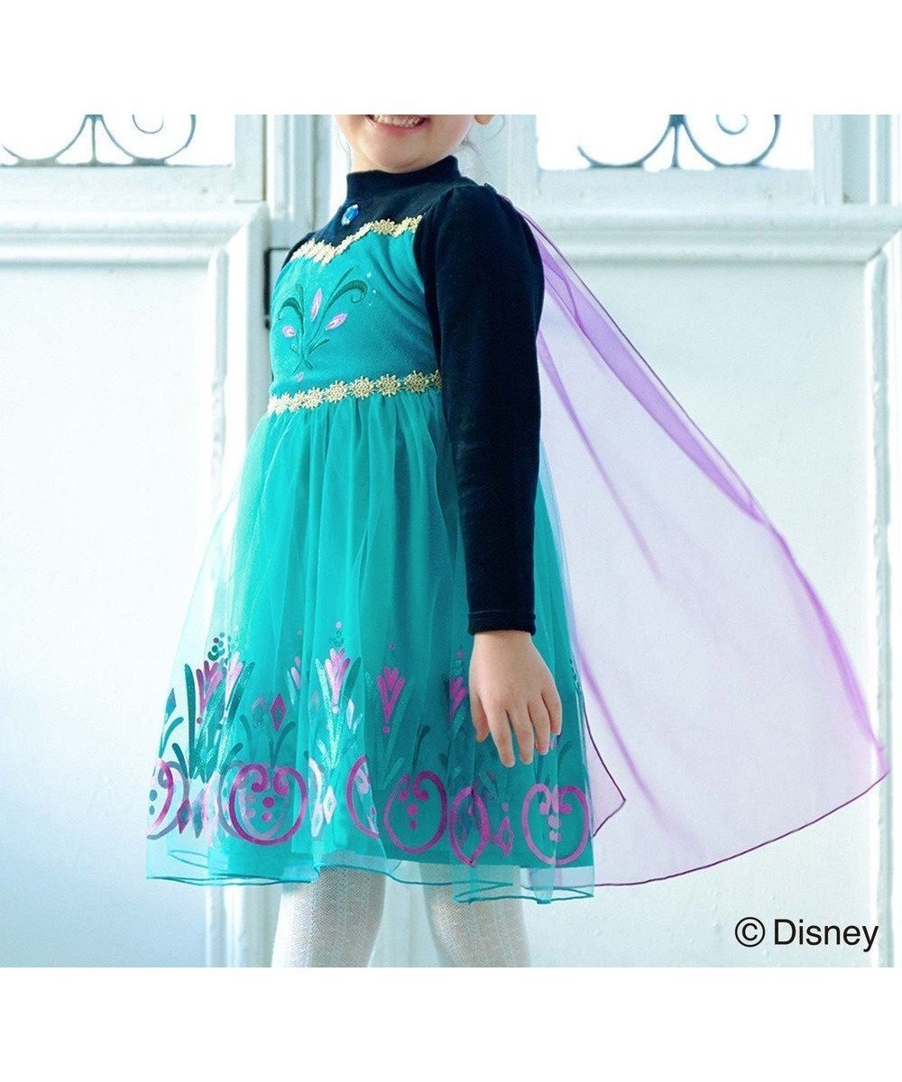 【エニィ/ANY / KIDS】の【ディズニー/FROZEN】なりきりワンピース インテリア・キッズ・メンズ・レディースファッション・服の通販 founy(ファニー) 　ファッション　Fashion　キッズファッション　Fashion for Kids　ワンピース　Dresses　カットソー　Cut and Sewn Top　チュール　Tulip, Tulip Motif　ドレス　Dress, One-Piece　ビジュー　Bijou, Jewel-like Accent　冬　Winter / This Winter　A/W・秋冬　Autumn/Winter　エルサ|ID: prp329100004701703 ipo3291000000033949173