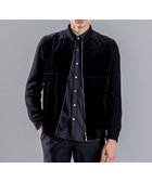 【ジョゼフ オム/JOSEPH HOMME / MEN】のPONTOGLIO VELVET KNIT BLOUSON ブラック系|ID: prp329100004701720 ipo3291000000033949226
