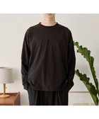 【ウィゴー/WEGO / MEN】のルーズスプレーT(長袖) ブラック|ID: prp329100004701743 ipo3291000000033949317