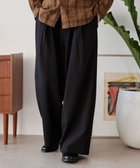 【ウィゴー/WEGO / MEN】のクロスタックバギースラックス ブラック|ID: prp329100004701744 ipo3291000000033949320