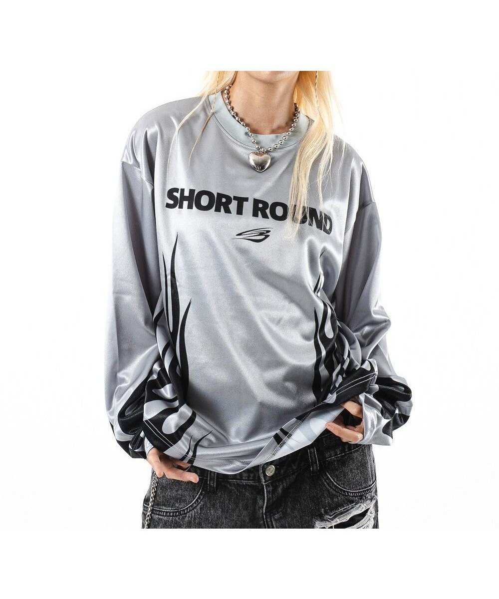 【ウィゴー/WEGO】の【ユニセックス着用ITEM】ファイヤーパターンゲームロゴT(長袖) インテリア・キッズ・メンズ・レディースファッション・服の通販 founy(ファニー) ファッション Fashion レディースファッション Fashion for Women トップス・カットソー Cut & Sew Tops シャツ・ブラウス・オフィスカジュアル Elegant Blouses & Button-Ups ロングTシャツ・Tシャツ Longline T-Shirts & Tees カットソー・ベーシックTシャツ Cut-and-Sewn Tops / Stretch Tees & Basics 春 Spring 秋 Autumn カットソー Cut and Sewn Top カーゴパンツ Cargo Pants, Utility Pants キャップ Cap, Baseball Cap スニーカー Sneakers, Trainers スマホ Smartphone, Mobile Device スリーブ Sleeve, Long Sleeve / Short Sleeve デニム Denim, Jeans Material トレンド Trend, Trending Now 長袖 Long Sleeve, Full Sleeve ビッグ Big, Oversized フロント Front, Front Design メンズ Men's, Menswear ロング Long, Long-Length ワイド Wide, Wide Fit A/W・秋冬 Autumn/Winter おすすめ Recommended / Our Picks 夏 Summer グレー|ID: prp329100004701745 ipo3291000000033949323