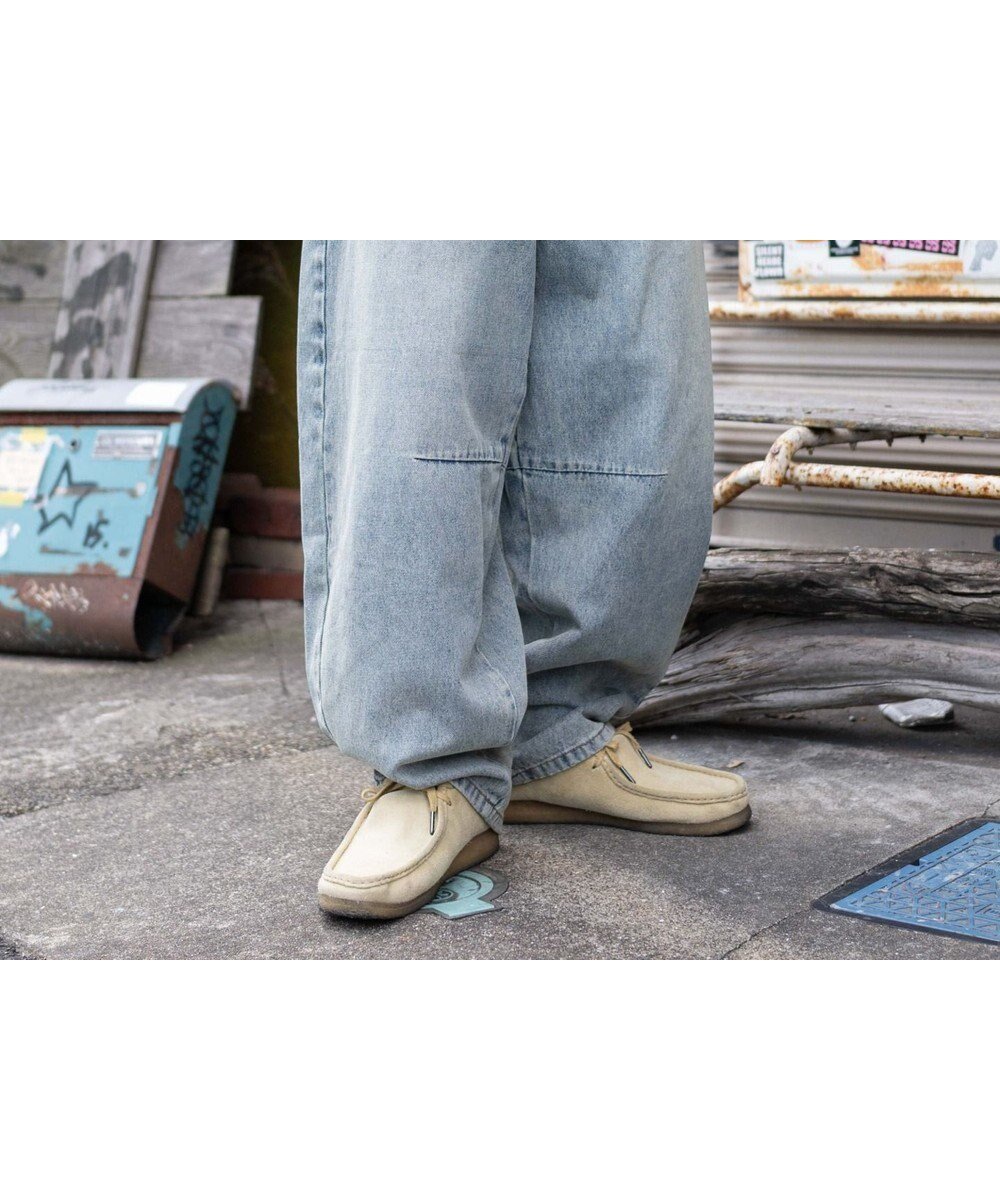 【ウィゴー/WEGO / MEN】のチェーン付きバルーンデニムパンツ インテリア・キッズ・メンズ・レディースファッション・服の通販 founy(ファニー) ファッション Fashion メンズファッション Fashion for Men ボトムス Bottoms デニムパンツ・ジーンズ Denim Pants アクセサリー Fashion Accessories 春 Spring シンプル Simple, Minimal スウェット / スエット Sweatshirt, Sweatwear スニーカー Sneakers, Trainers スマホ Smartphone, Mobile Device チェーン Chain, Chain Strap デニム Denim, Jeans Material バランス Balance, Style Balance バルーン Balloon, Balloon Silhouette メンズ Men's, Menswear モノトーン Monotone, Black and White A/W・秋冬 Autumn/Winter プチプライス・低価格 Affordable / Budget Price おすすめ Recommended / Our Picks 夏 Summer デニム淡加工色|ID: prp329100004701754 ipo3291000000034241825