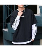【ウィゴー/WEGO】の【2点セット】アクセ付きアンサンブルグラフィックT(長袖) 人気、トレンドファッション・服の通販 founy(ファニー) ファッション Fashion レディースファッション Fashion for Women トップス・カットソー Cut & Sew Tops アンサンブルニット Knit Ensembles & Twin Sets シャツ・ブラウス・オフィスカジュアル Elegant Blouses & Button-Ups ロングTシャツ・Tシャツ Longline T-Shirts & Tees カットソー・ベーシックTシャツ Cut-and-Sewn Tops / Stretch Tees & Basics アンサンブル Ensemble Set インナー Innerwear 春 Spring 秋 Autumn カットソー Cut and Sewn Top カーゴパンツ Cargo Pants, Utility Pants グラフィック Graphic, Graphic Design スマホ Smartphone, Mobile Device デニム Denim, Jeans Material トレンド Trend, Trending Now 定番 Standard, Basic Item 長袖 Long Sleeve, Full Sleeve 半袖 Short Sleeve, Half Sleeve ロング Long, Long-Length A/W・秋冬 Autumn/Winter おすすめ Recommended / Our Picks 夏 Summer thumbnail ブラック|ID: prp329100004701758 ipo3291000000033949365